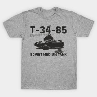 Soviet medium tank T-34-85 T-Shirt